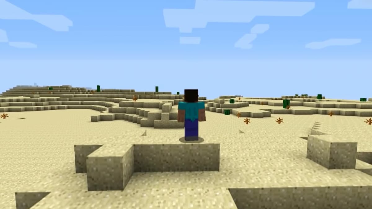 Biome du désert de Minecraft