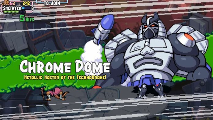 Comment battre Chrome Dome dans Teenage Mutant Ninja Turtles: Shredder's Revenge

