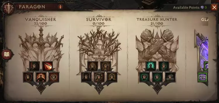 Tout ce que vous devez savoir sur Diablo Immortal Paragon Survivor Tree