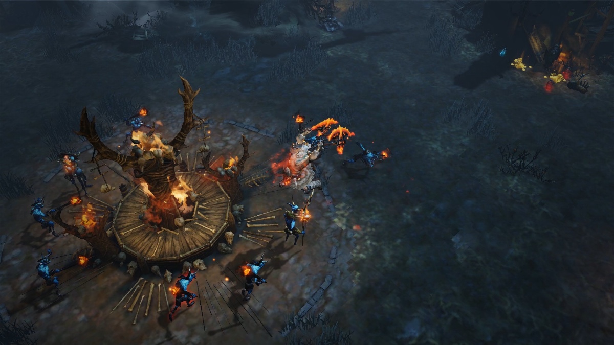 Capture d'écran du gameplay de Diablo Immortal