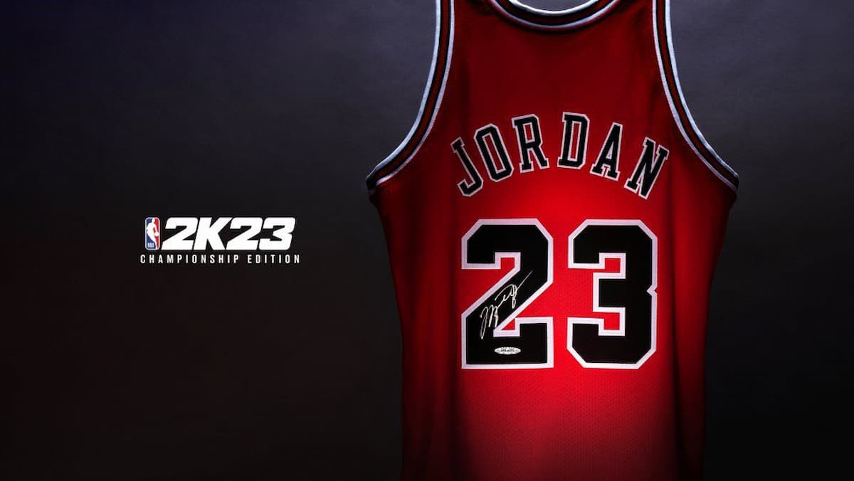 Couverture de l'édition du championnat NBA 2k23