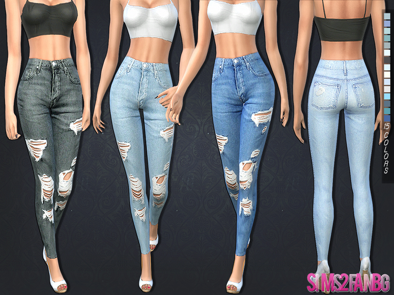 Симс джинсы. SIMS 4 Jeans. Джинсы скинни симс 4. SIMS 4 sims2fanbg Denim костюм. Симс 4 женские штаны скинни.