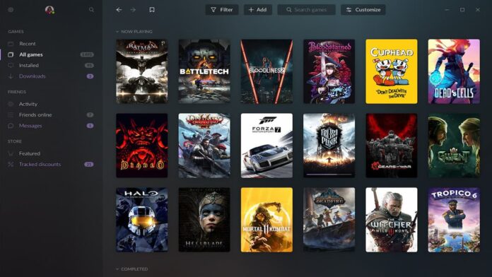 Comment combiner tous les lanceurs de jeux - Organiser des bibliothèques de jeux avec GOG Galaxy
