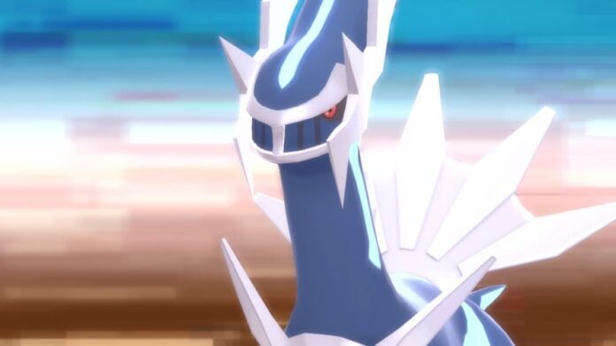 Dialga in Pokémon Brilliant Diamon