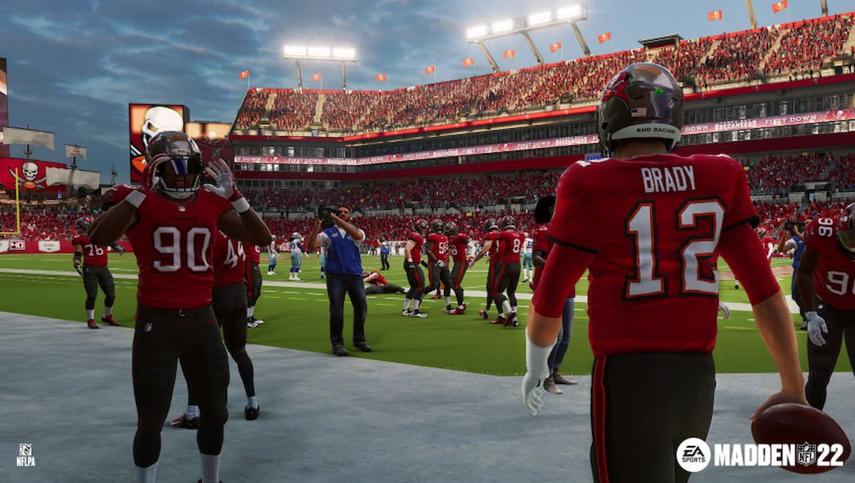 Capture d'écran Madden 22