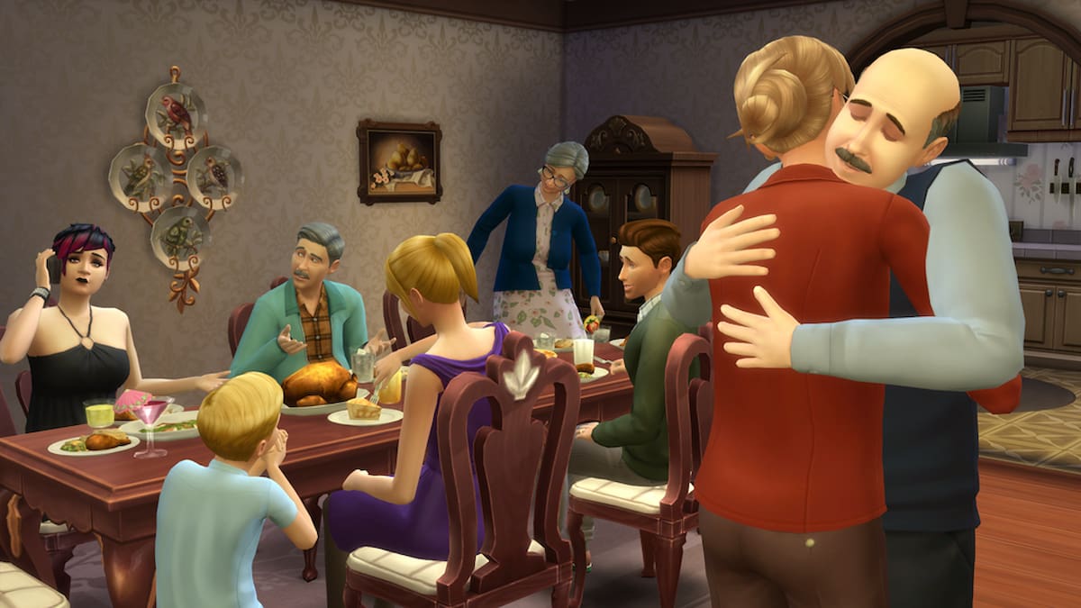 Capture d'écran des Sims 4