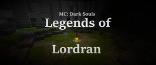 MC : Écran titre de Dark Souls Legends of Lordran