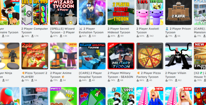 2 player tycoon experience list in roblox