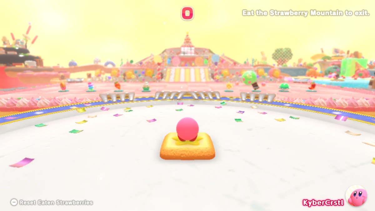 Roulement gratuit du buffet de rêve de Kirby