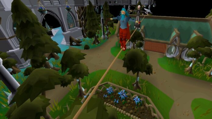 Old School RuneScape Tightrope