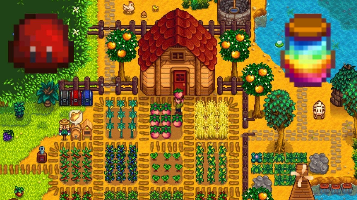 Slime prismatique de Stardew Valley