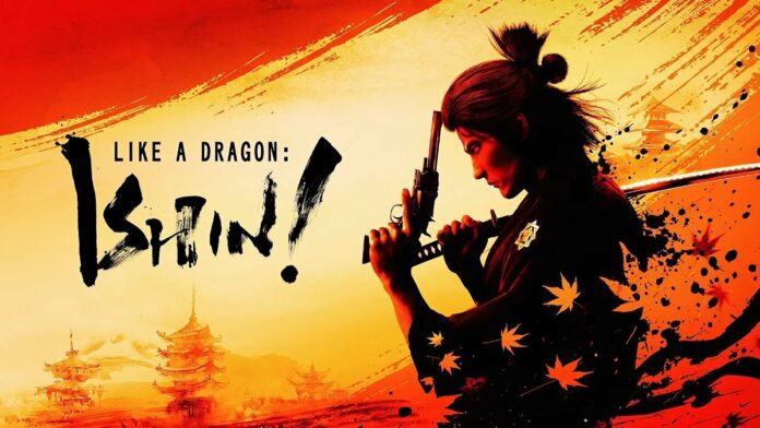 Like a Dragon: Ishin Cover Artwork