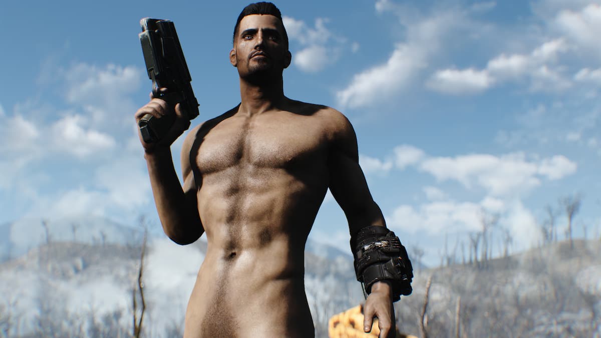 Juste un mod de corps masculin poilu pour Fallout 4