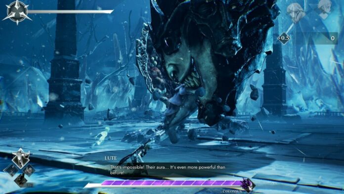 Colossus boss in Soulstice