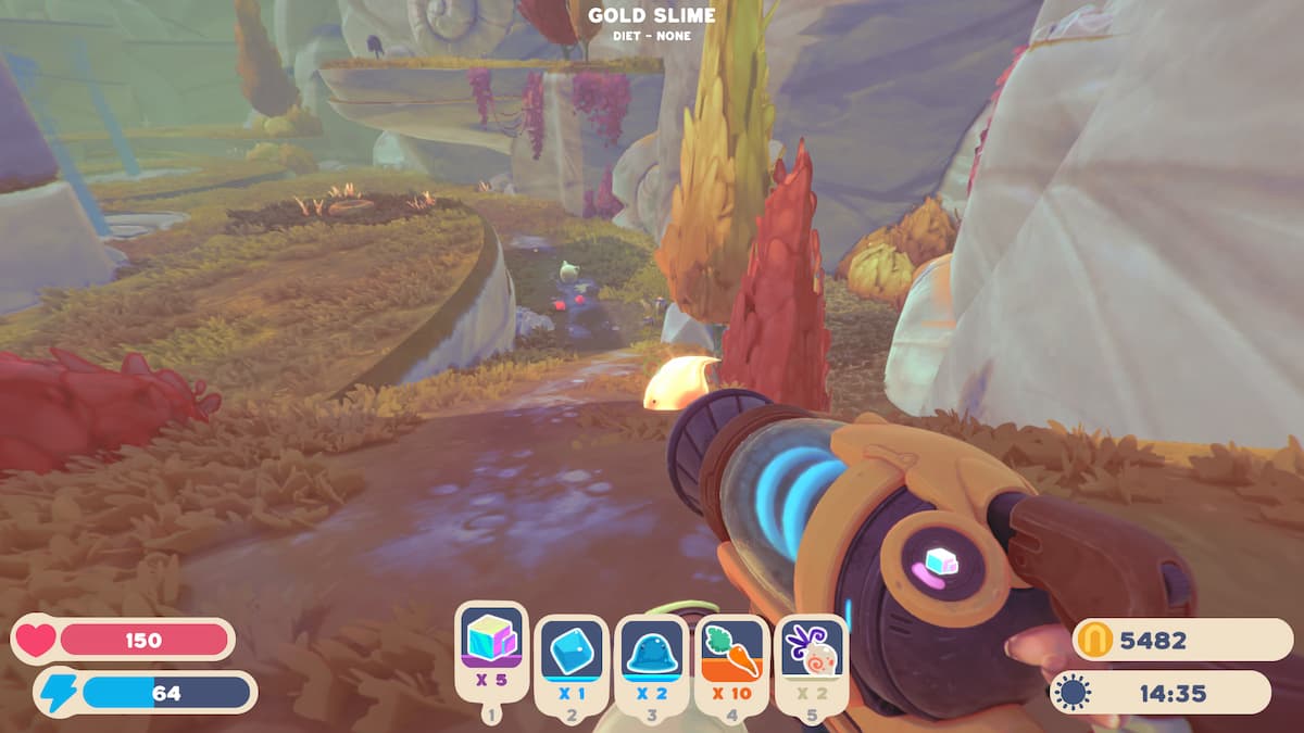 slime doré dans Slime Rancher 2