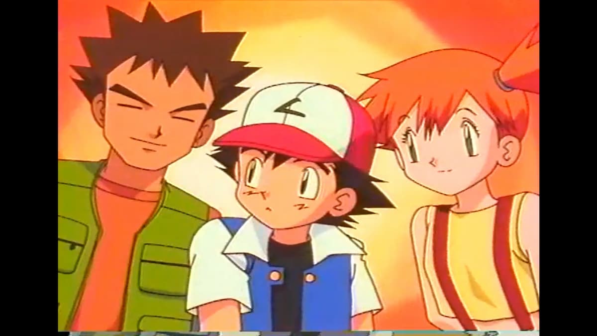 Sacha et ses amis dans Pokémon