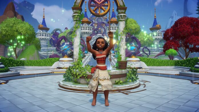 Moana in Disney Dreamlight valley