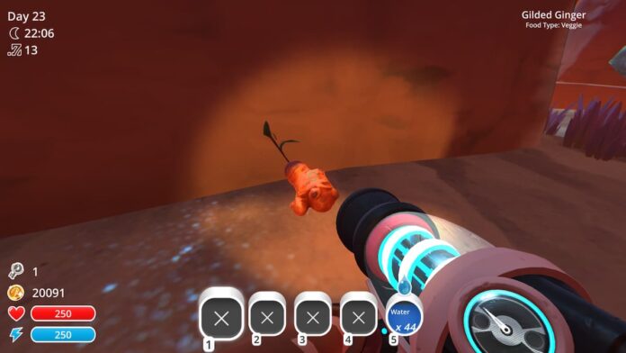 gilded ginger in slime rancher