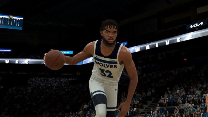 nba 2k23 screenshot of karl Anthony towns