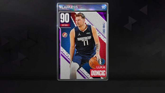 nba 2k23 screenshot of Luka Doncic my team card