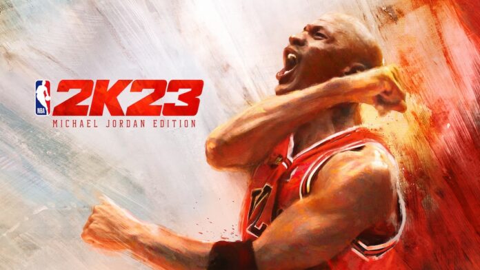 nba 2k23 screenshot of Michael Jordan edition