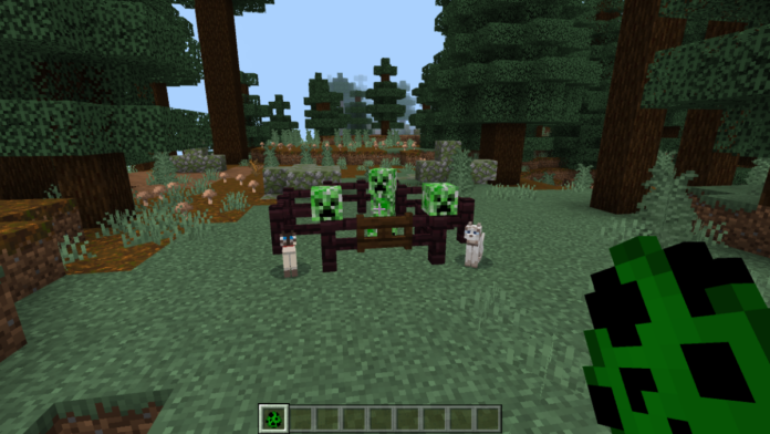 Trapped Creeper with Cats