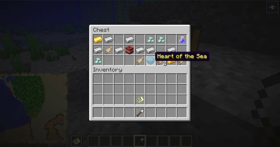 Comment obtenir et utiliser le cœur de la mer dans Minecraft