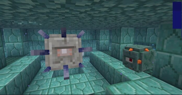 Elder guardian in Minecraft