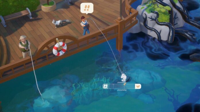 Fishing (Rod) in Coral Island