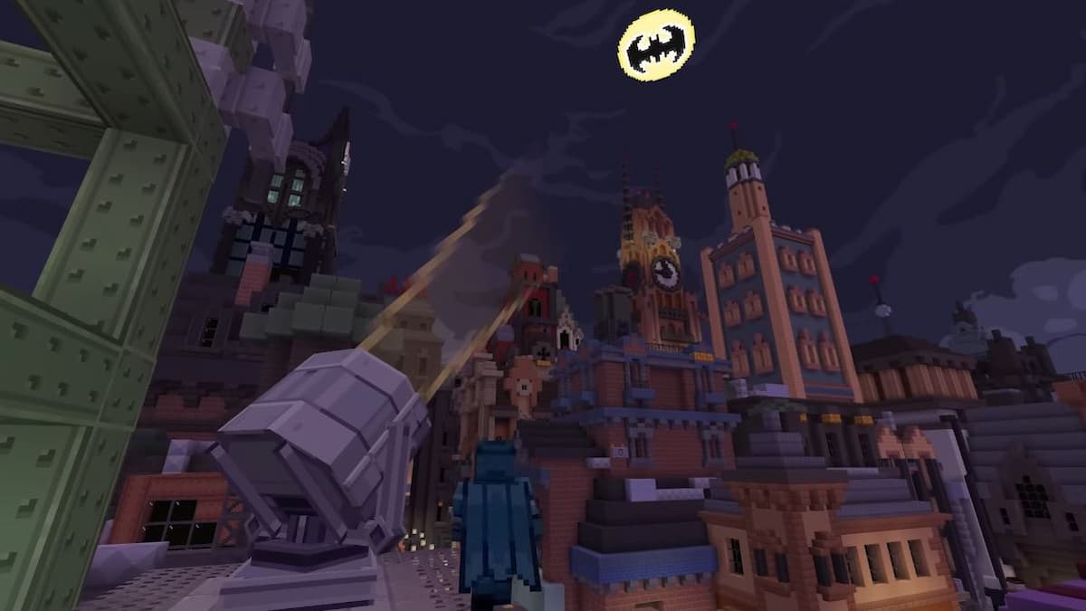 minecraft batman gotham