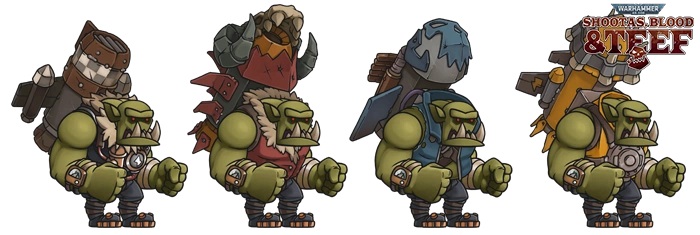 Tous les personnages jouables Warhammer 40,000 : Shootas, Blood & Teef Stormboy