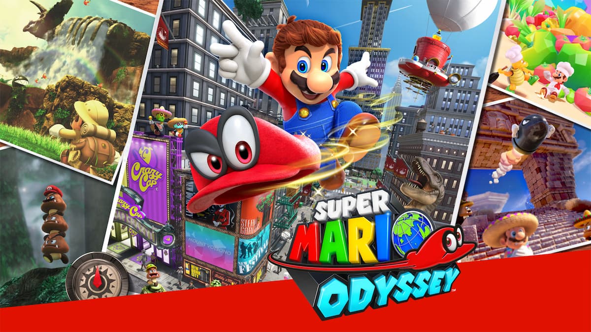 Le jeu Super Mario Odyssey sorti de Nintendo