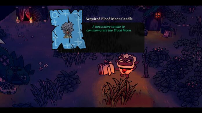 Blood Moon Candle Blueprint in Cult of the Lamb