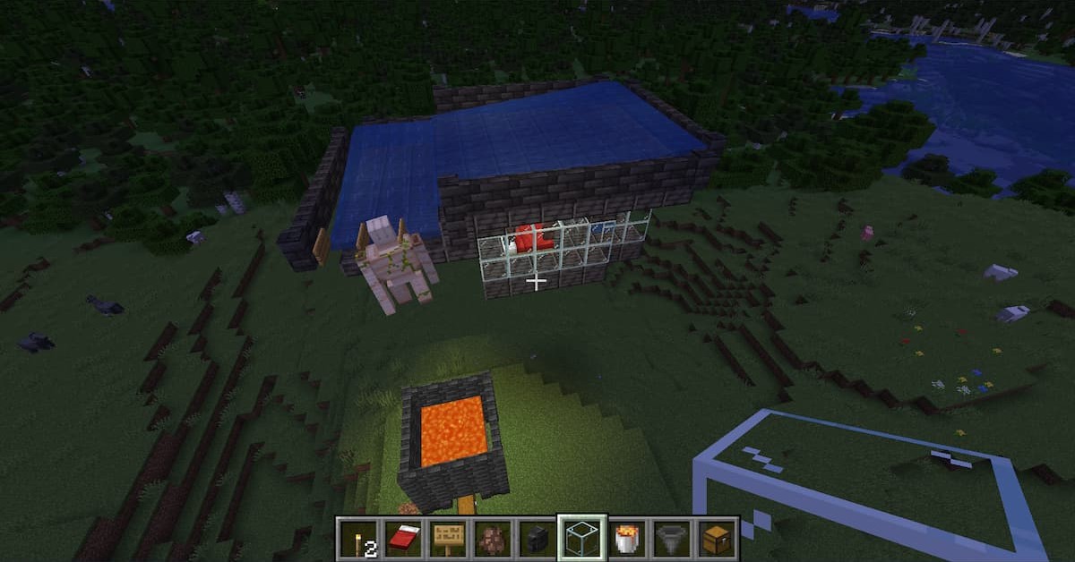 Ferme de fer dans Minecraft