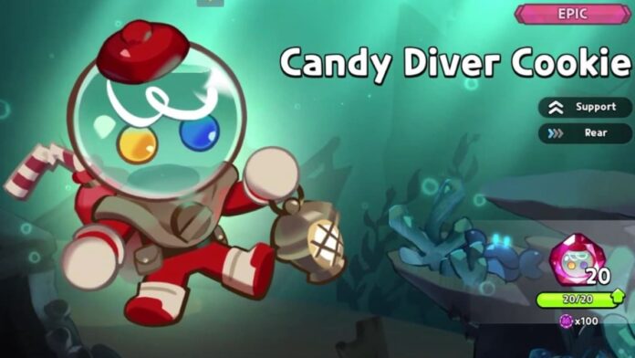 cookie run kingdom candy diver gacha