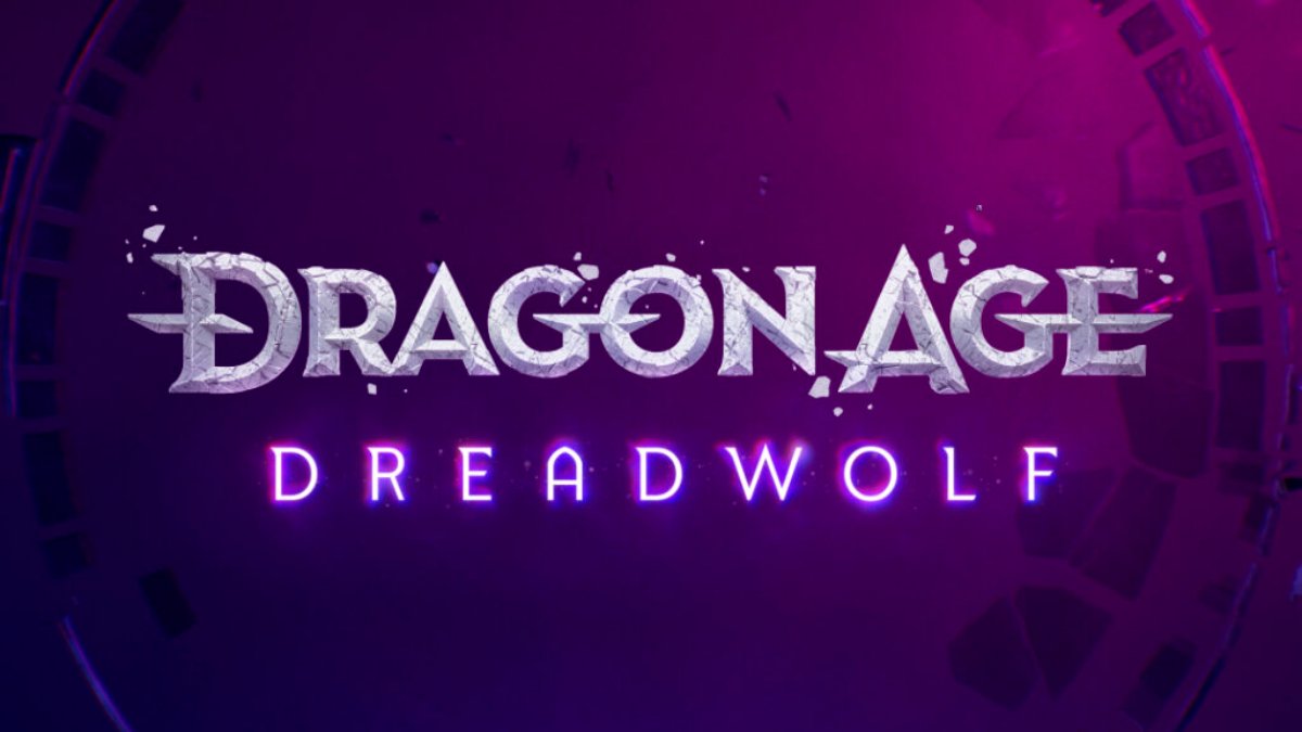 Dragon Age Dreadwolf Logo Art en violet
