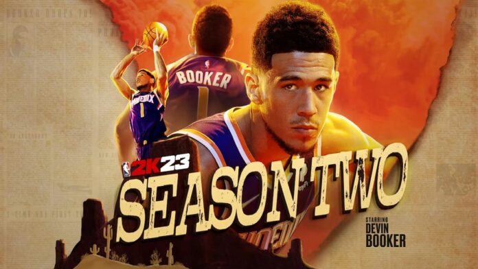 Devin Booker picture on NBA 2K23 cover