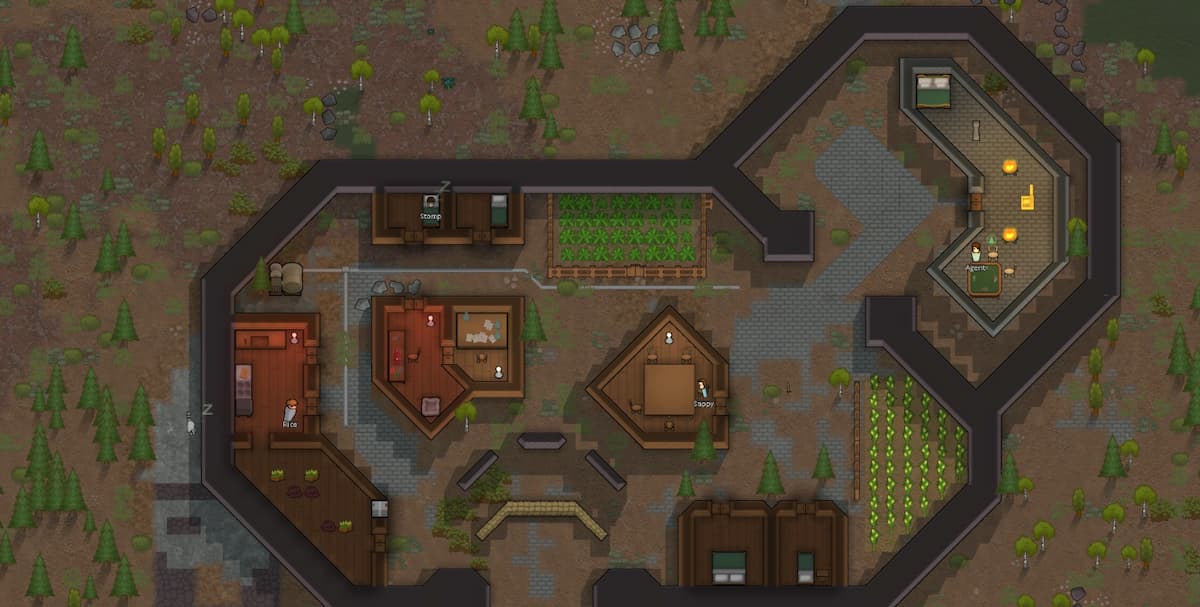 mod murs diagonaux dans rimworld