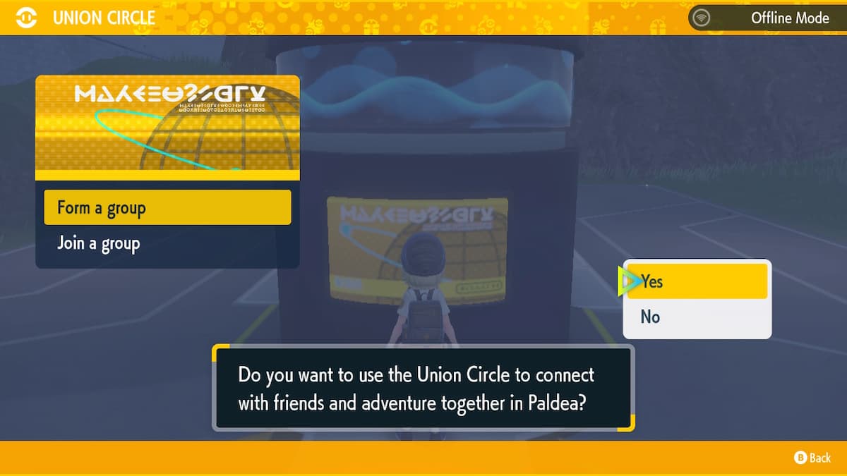 Utiliser le cercle de l'Union dans Pokemon Scarlet et Violet