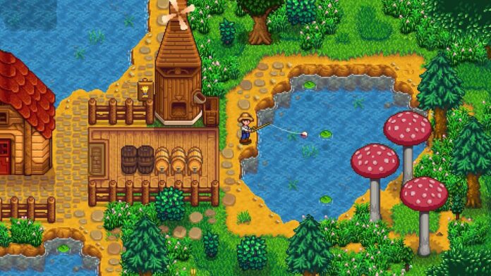 Comment attraper une truite arc-en-ciel à Stardew Valley
