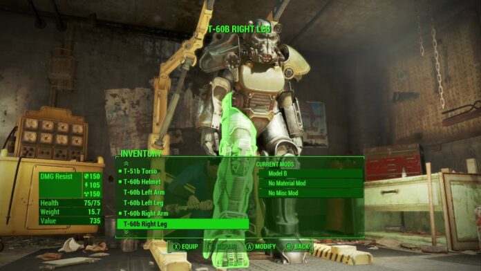 Comment quitter Power Armor dans Fallout 4
