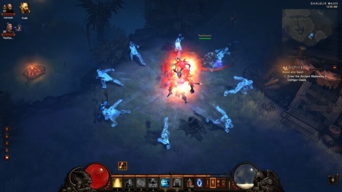 Combat in Diablo 3