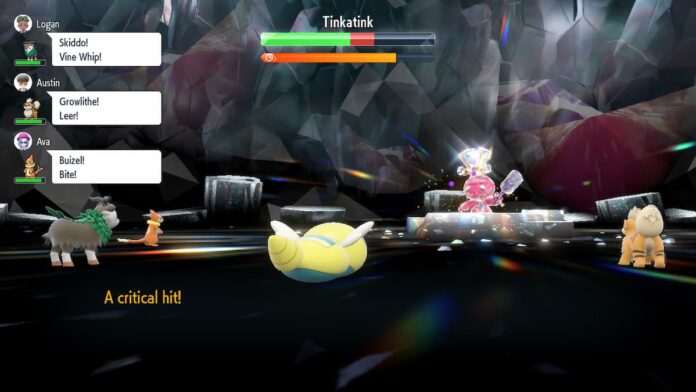 Tinkatink Tera Raid Battle in Pokemon Scarlet and Violet