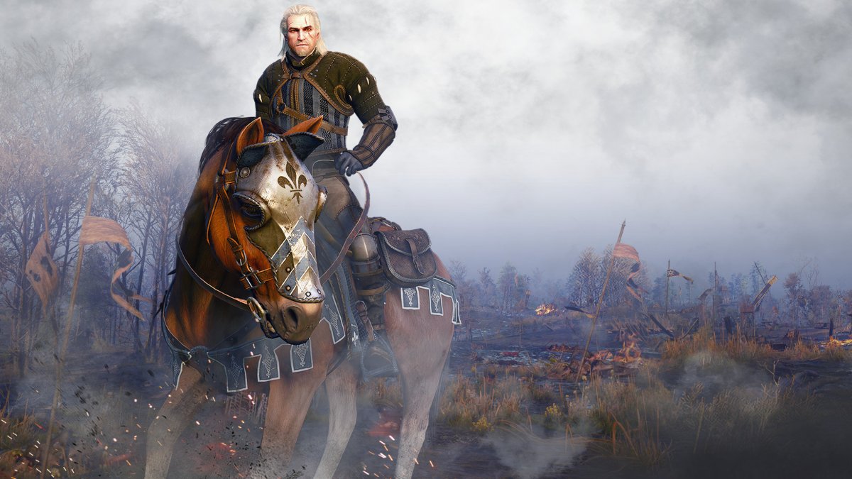 Geralt en armure de Temerian