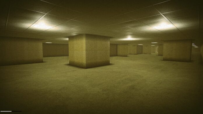 spawn in inside the backrooms