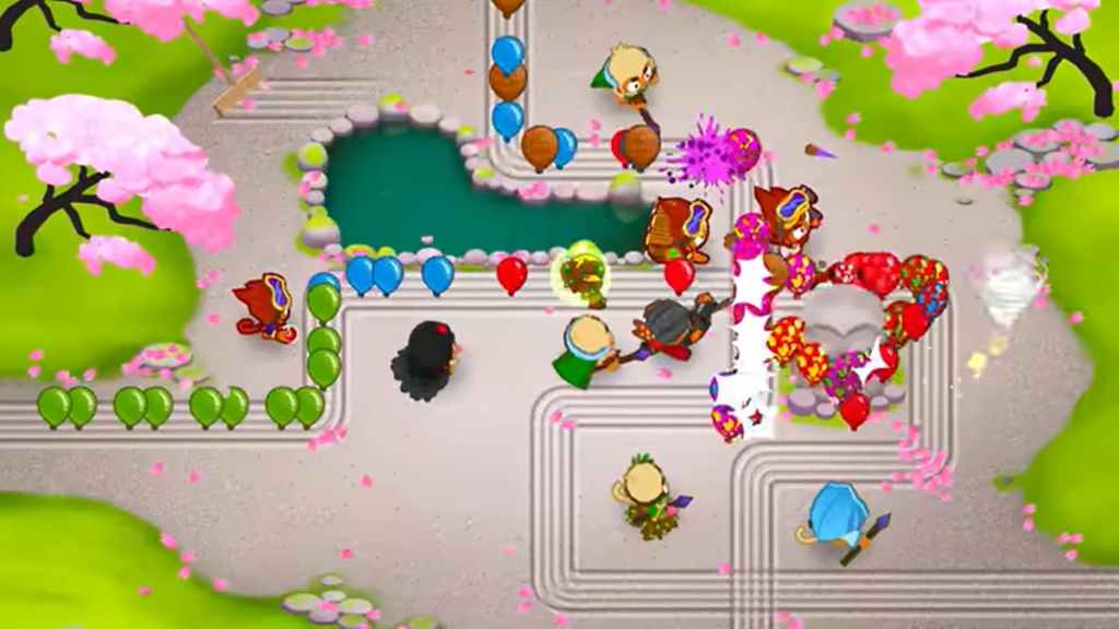 Singes Popping Ballons dans Bloons TD 6