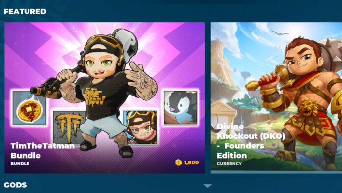 Featured Shop skins