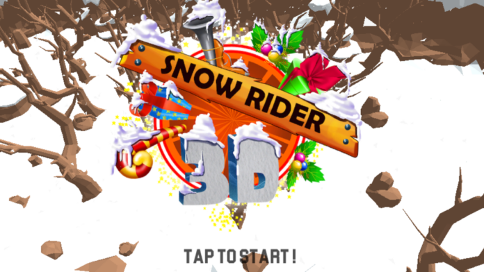 Snow Rider 3D Start Screen