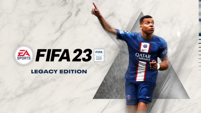 fifa 23 artwork of Julian mbappe legacy edition