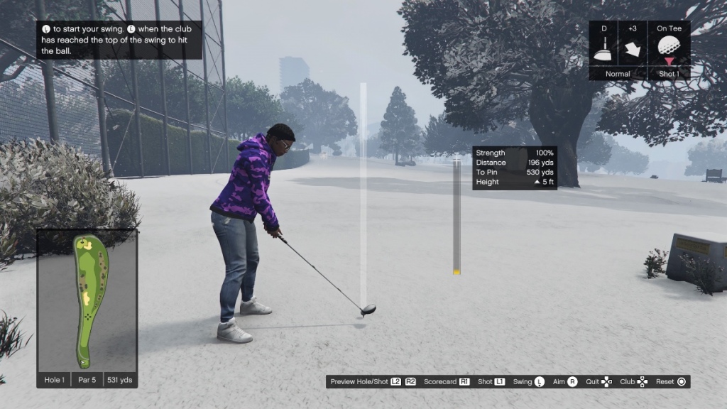 Golf en ligne GTA